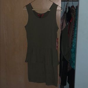Olive Green  Dress